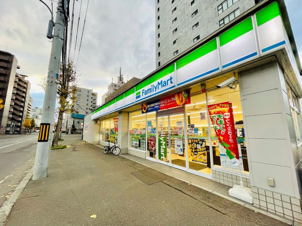 3-1 New Open地下鉄徒歩4分　美室【サービスアパートメントsapporo大通東3】3-1 Sapporo Exterior foto