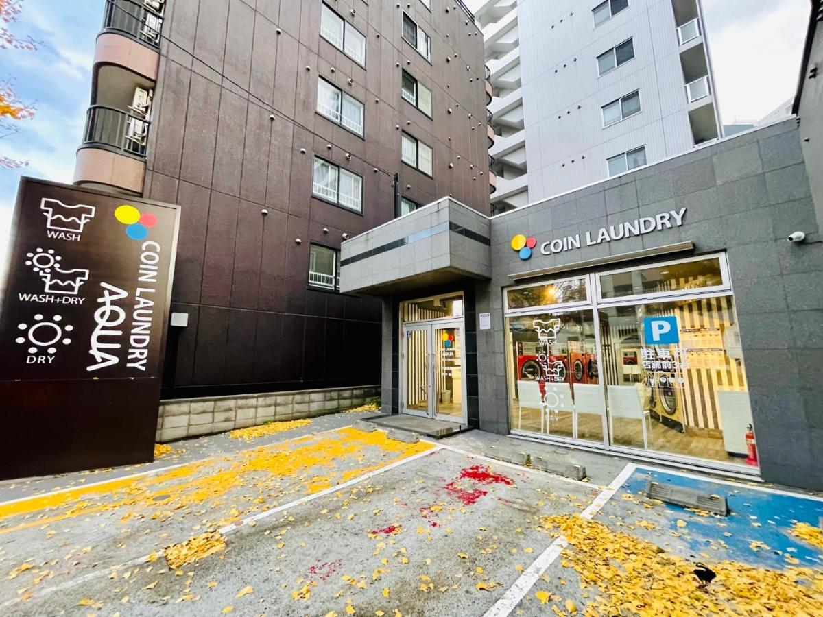 3-1 New Open地下鉄徒歩4分　美室【サービスアパートメントsapporo大通東3】3-1 Sapporo Exterior foto