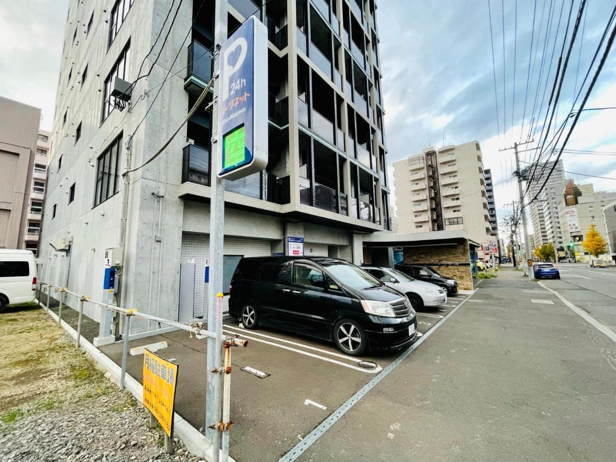 3-1 New Open地下鉄徒歩4分　美室【サービスアパートメントsapporo大通東3】3-1 Sapporo Exterior foto